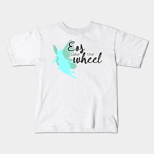 Eos take the Wheel [FFXIV] Kids T-Shirt